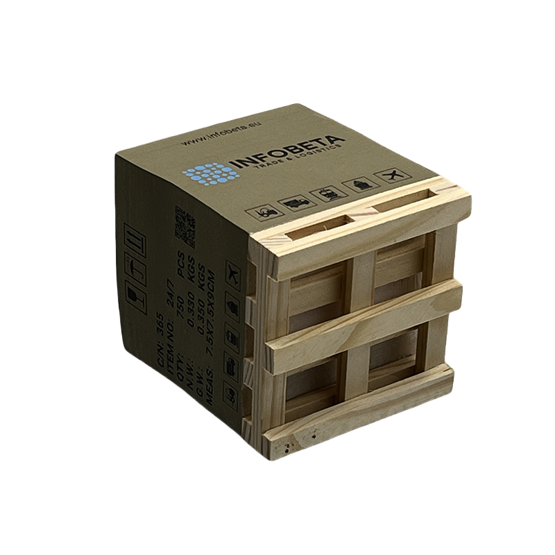 High Quality Sticky Notes Eco Friendly Cube Memo Pad Box Sticky Note With Wooden Pallet