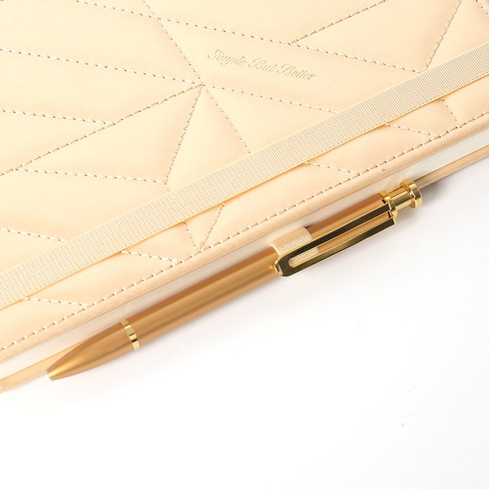 A5 PU Custom Leather Notebook Hardcover Journal With Elastic Band Custom Logo Wholesale Promotional Business Planner