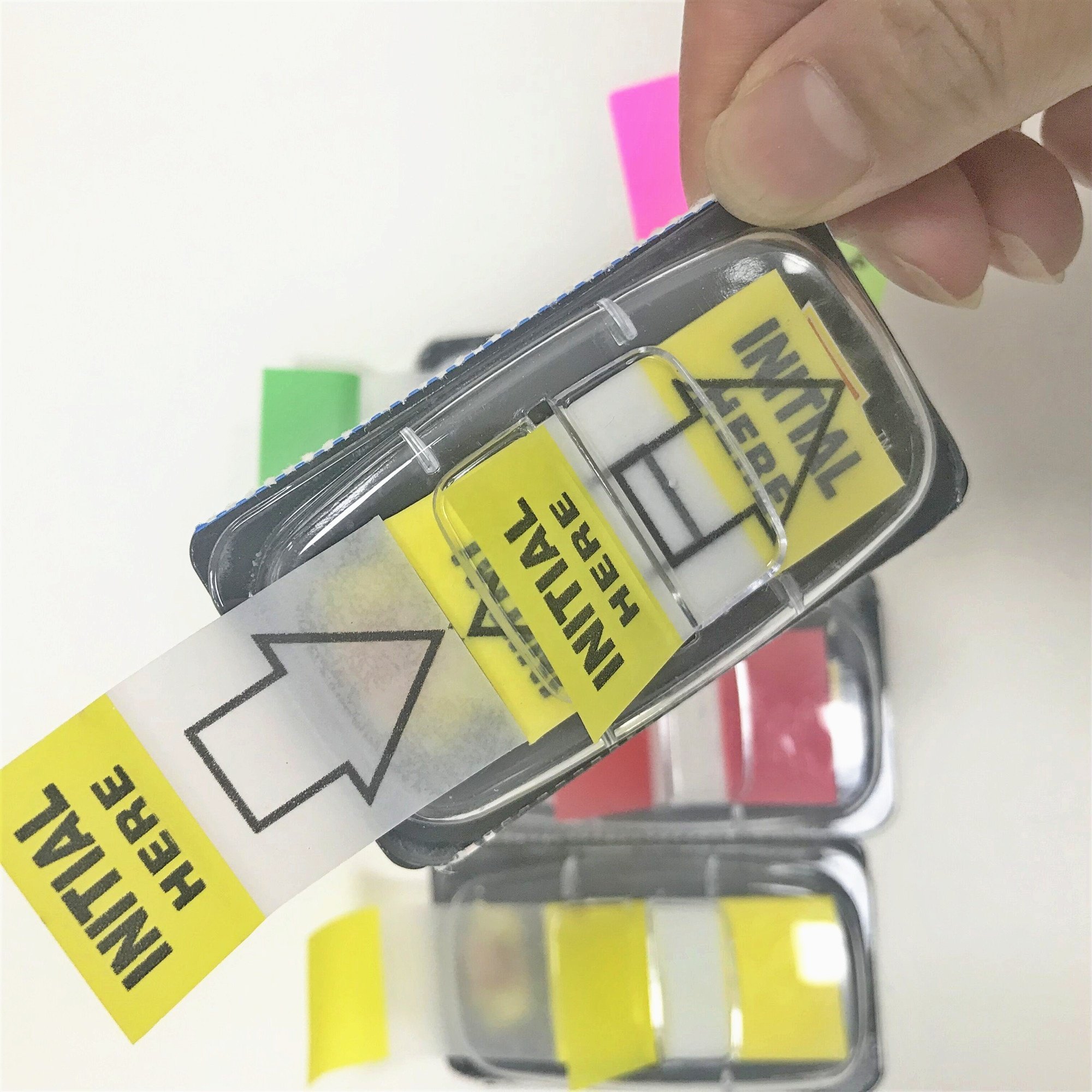 Waterproof Flexible Card Board Custom Transparent Tag Divider Custom Plastic Sticky Note Tabs