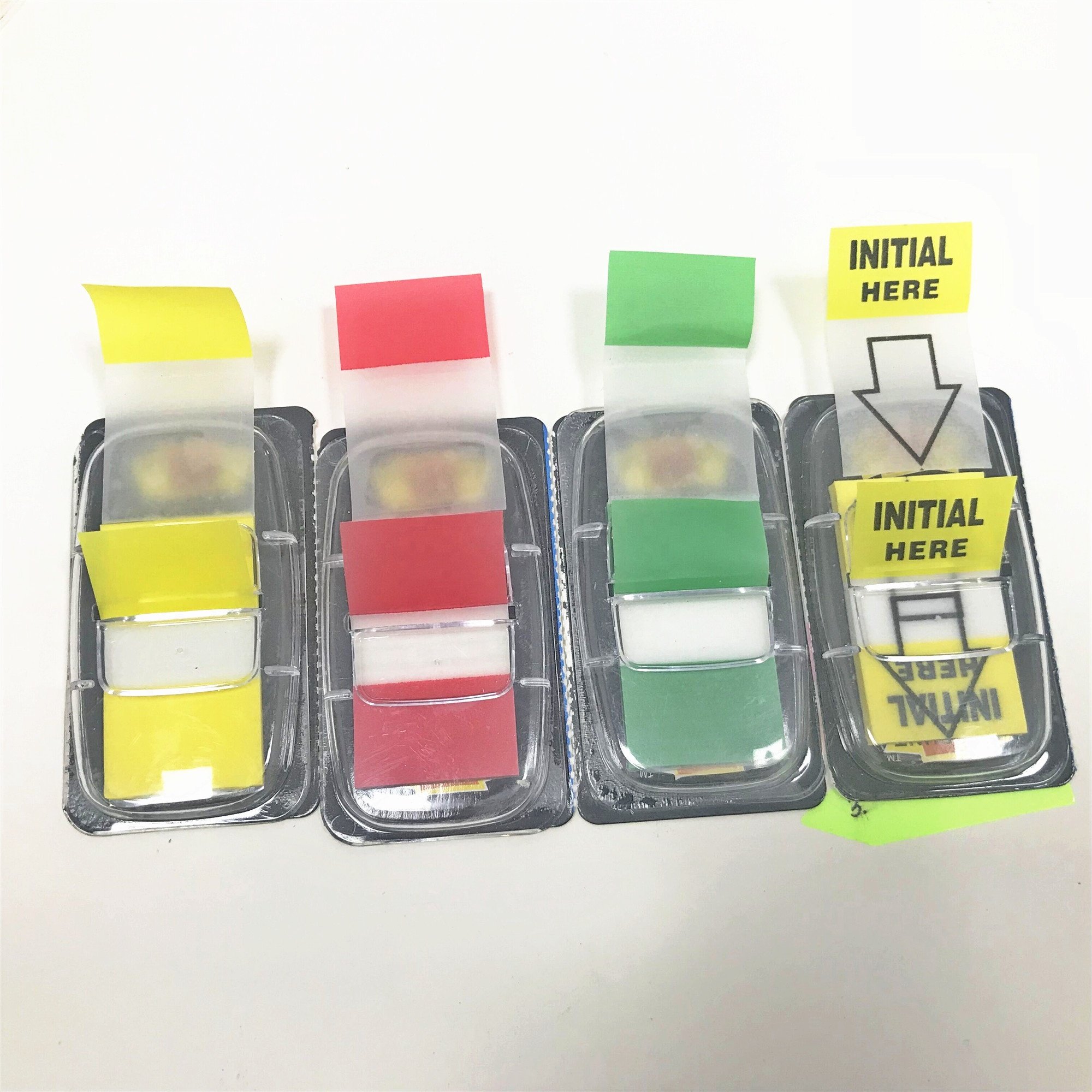 Waterproof Flexible Card Board Custom Transparent Tag Divider Custom Plastic Sticky Note Tabs