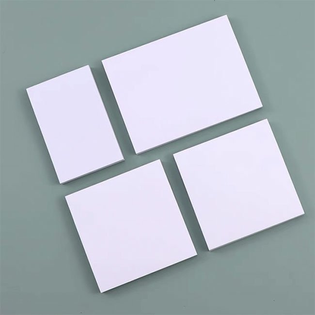 Custom Aesthetic Square Sticky Notes Personalized Multi-Color Cute Creative Notes Family Office Student Stationery Use