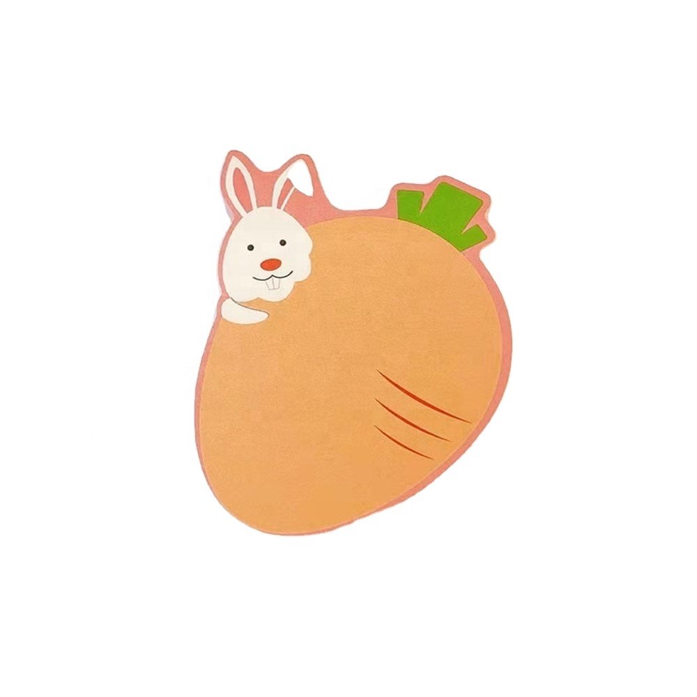 Custom Cute Shape Sticky Note Pads Portable Self-Adhesive Memo Pads Magnetic Feature School Office Gift Use Loose Leaf Paper