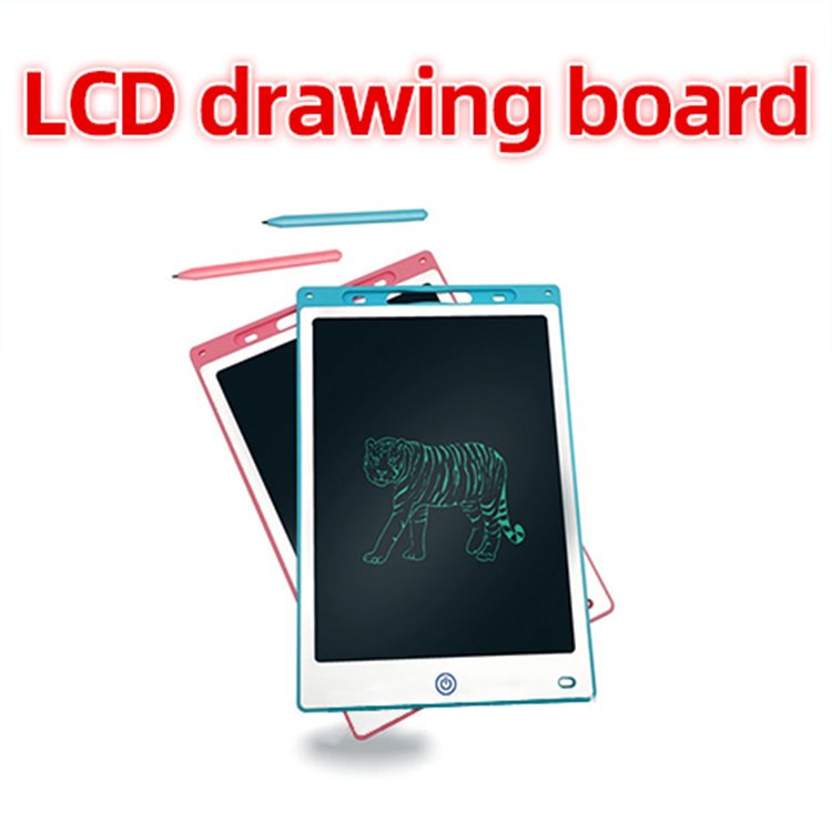 ABLE notepad 10 inch single color LCD Handwriting tablet LCD smart School supplies Custom stationery lcd writing pad 12 inch