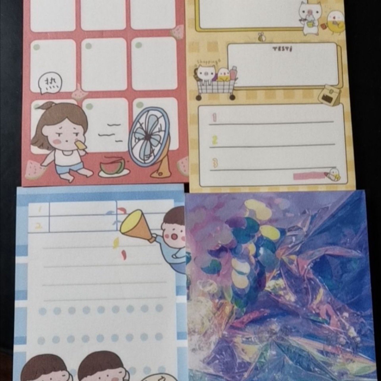 Promotional High Viscosity Note Pads Paper Full Color Custom Memo Pads Note Pads With Logo