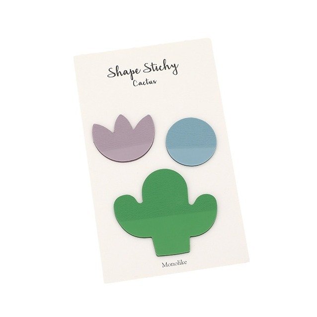 New PET Shape Sticky Notes Custom Index Tabs Sticker Post Note Flags Writable It Self Adhesive Page Markers Bookmark Ruler