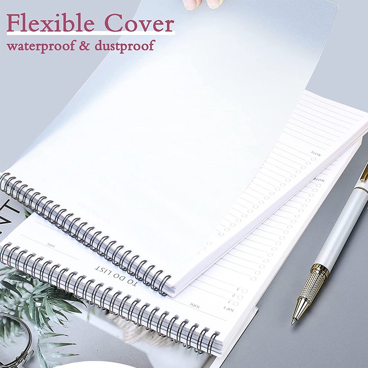 Custom Logo Printed Daily Weekly Memo Pad Planner To Do List Notepads With Spiral