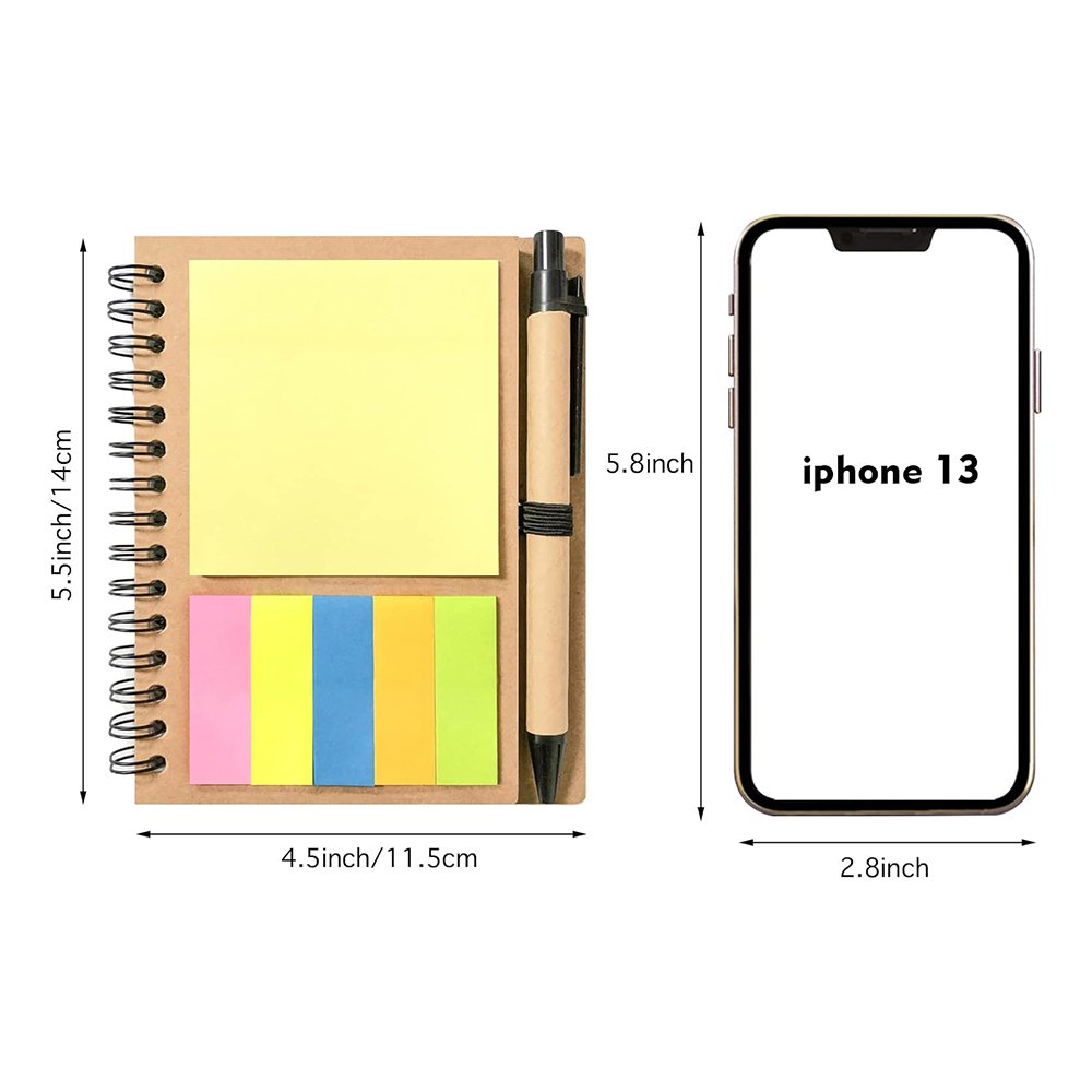 Factory Wholesale Memo Notebook Notepad Set Stationery School Supplies Journal Sticky NoteBook Memo Pad Set