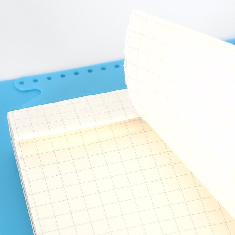 A5 Multifunctional Storage 80-Page Sticky Note Pad with Pen Hardcover in PP Cover-for School Office Gift