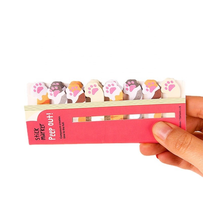 Creative Animal Note Sticky Kawaii Cute Paper Loose Leaf Notes Memo Note Set Memo Pads