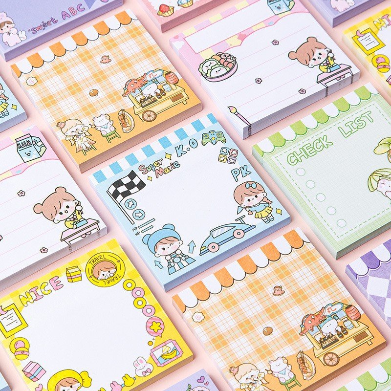 Hot sale 3*3 Inch Promotional Gifts Printed Stationary Sticky Notes Custom Notepad Memo Pads Sticky Notes With logo Printed