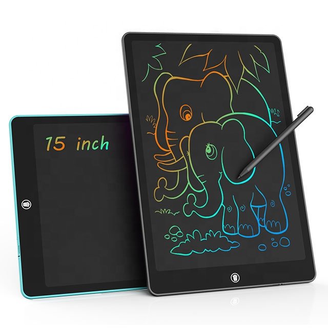 16 Inch Electronic Slate Memo Pad Kids Lcd Drawing Tablet Digital Notice Smart Writing Board With Lock Key