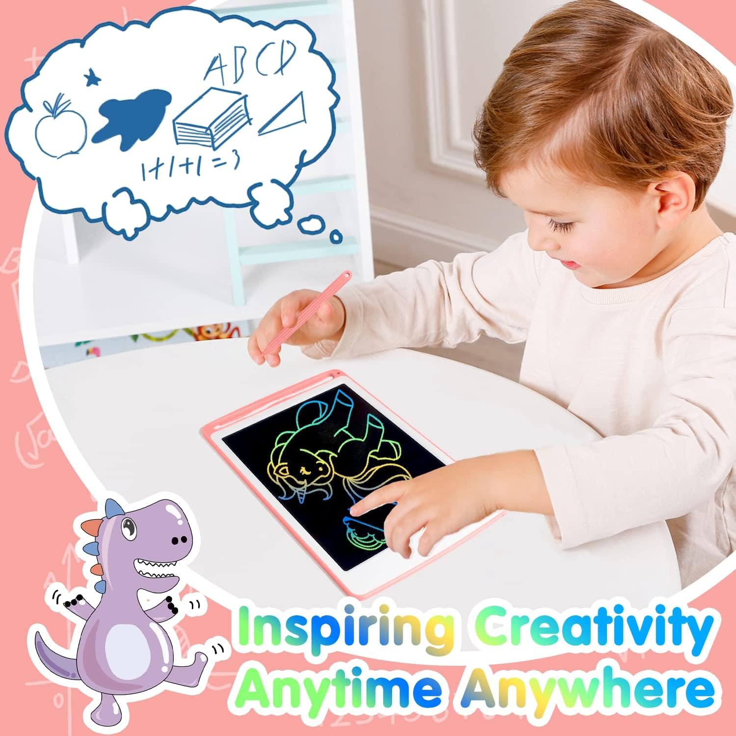 8.5inch Colorful Digital Electronic LCD Writing Drawing Pad Tablet Board for Kids
