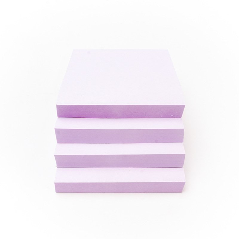 Factory Wholesale 100 Sheets Morandi Color Sticky Note Memo Label Sticker Bookmarks Colorful Note Pad Stationery School