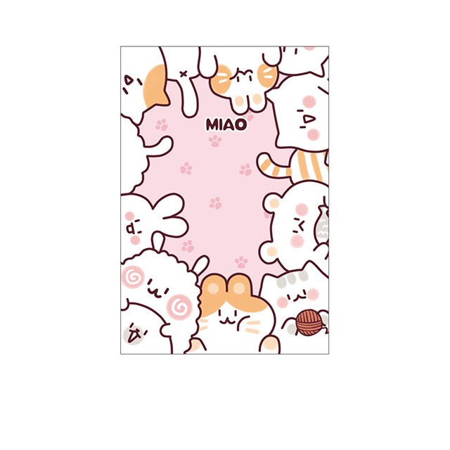 Memo Sticky Pad Notebook Notepad Custom School Office Cute Note Planner Printing Custom Provide Artwork Paper Customized Color