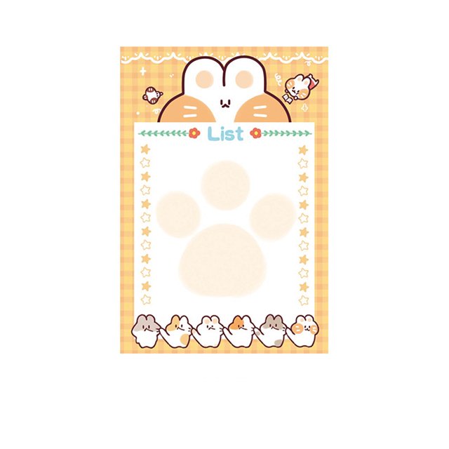Memo Sticky Pad Notebook Notepad Custom School Office Cute Note Planner Printing Custom Provide Artwork Paper Customized Color