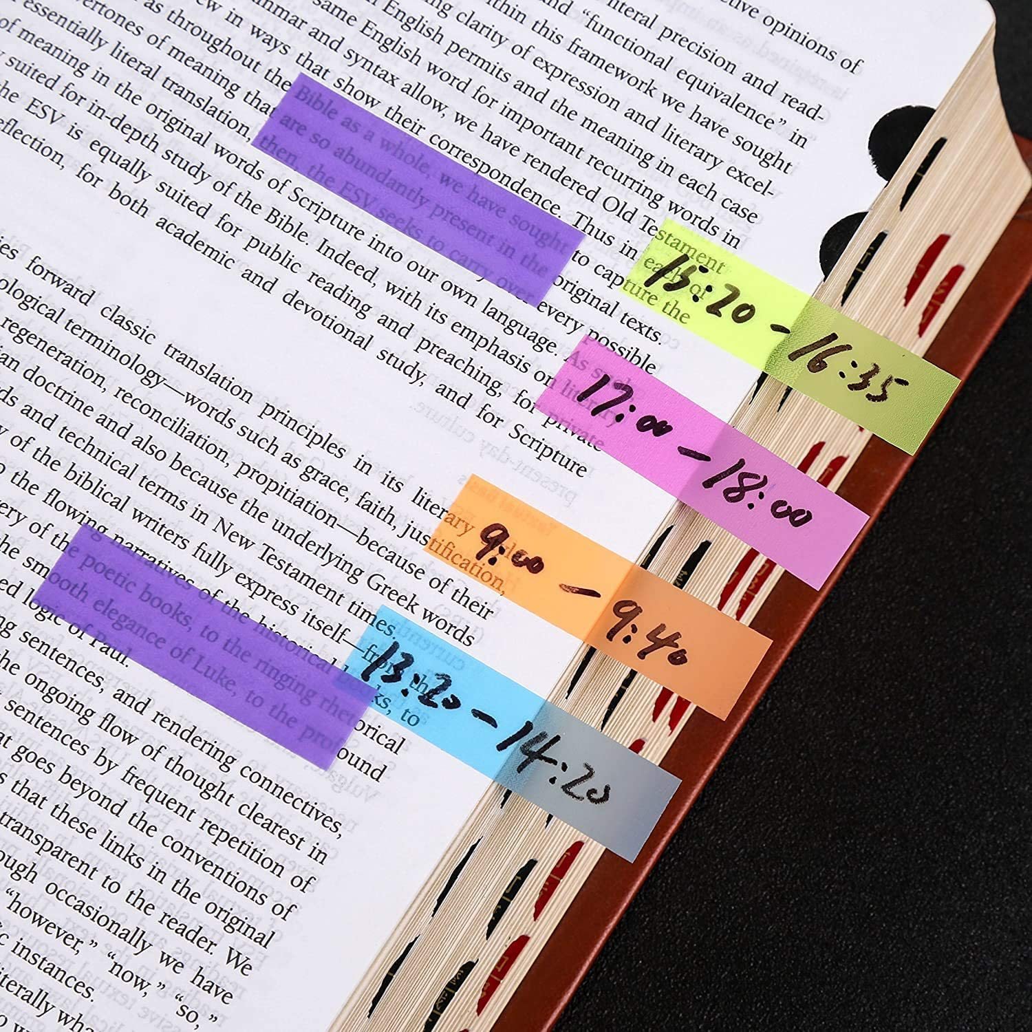 Wholesale Factory Sticky Notes PET 7 Color Reusable Fluorescent Memo Pads for Students and Office Supplies