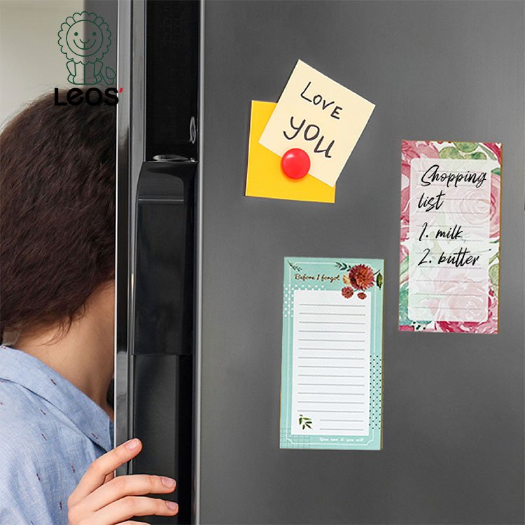 Personalized Cute Magnetic Memo Pads with Custom Printing for To Do List Planner