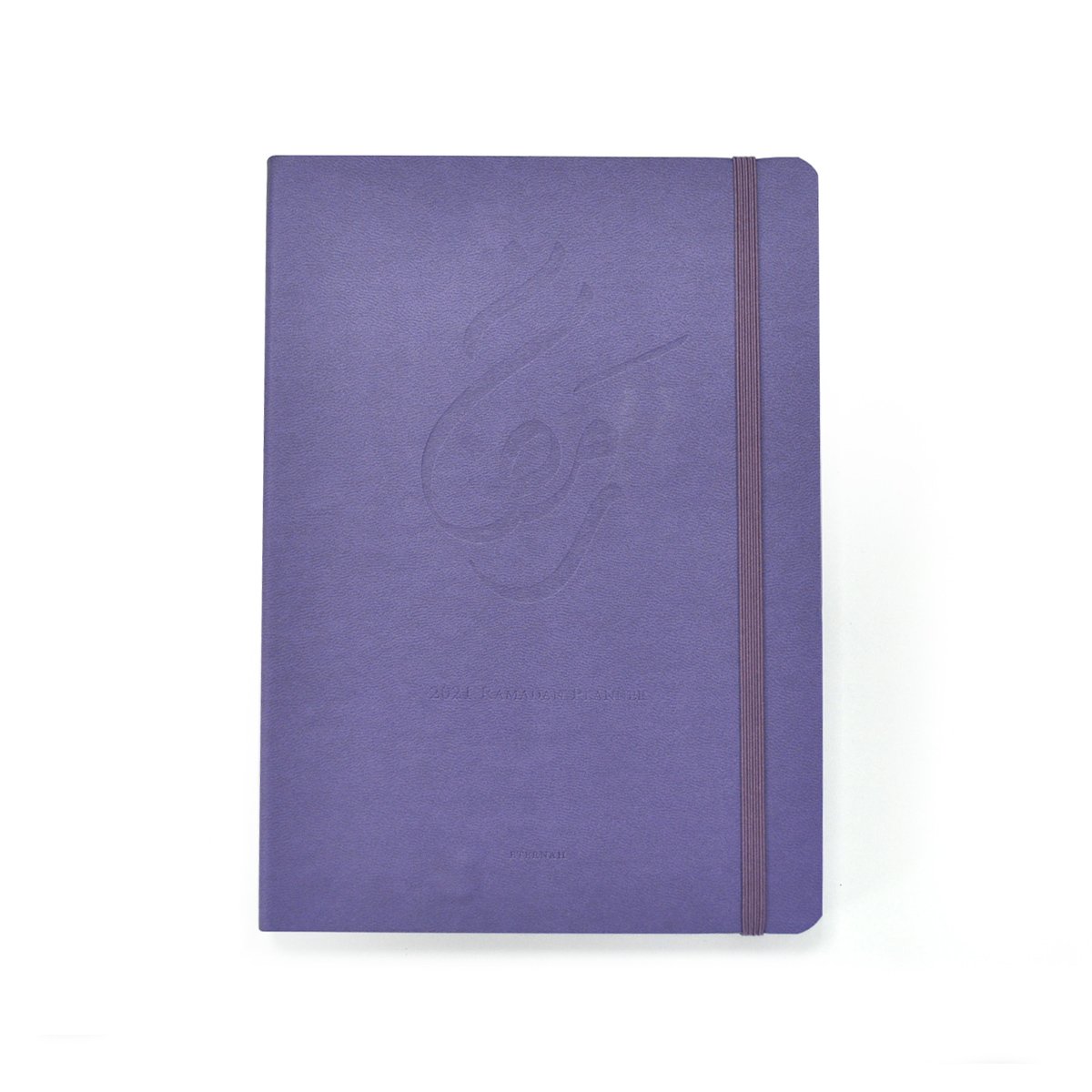 2021Stock Jame Books Printing Business PU Leather Hardcover Embossing Notebook Ramadan Decorations Travel Planner With Ribbon