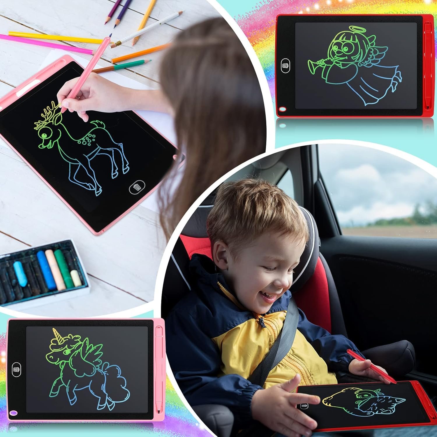 Hot Selling Toys Electronic Drawing And Writing Board 6.5/85/8.5/10/12/16 Inch Drawing Tablet Kids Lcd Drawing Board