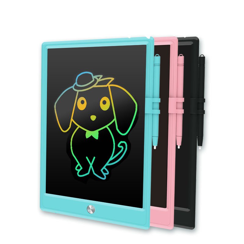 New 8.5" 10" inch digital electronic drawing boards dual colorful screen lcd writing tablet memo erasable drawing pad for kids