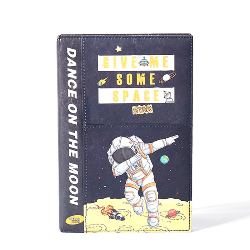 Eco-friendly A5 B5 A6 Paper Washable Kraft Paper Journal Custom Hardcover Logo Full Color Printed Notebook For Student