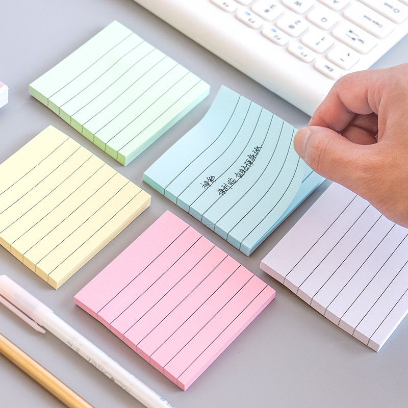 Wholesale price, customizable simple sticky notes, portable and easy-to-use, office and study supplies