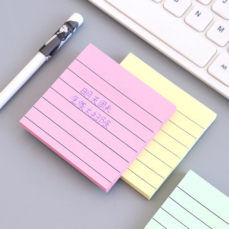 Wholesale price, customizable simple sticky notes, portable and easy-to-use, office and study supplies