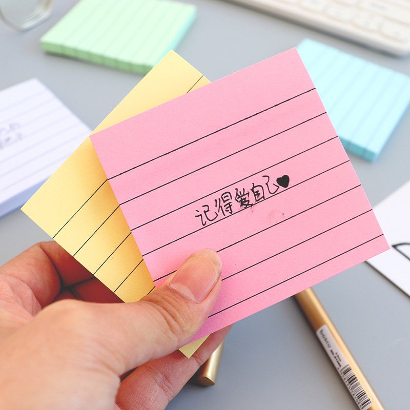 Wholesale price, customizable simple sticky notes, portable and easy-to-use, office and study supplies