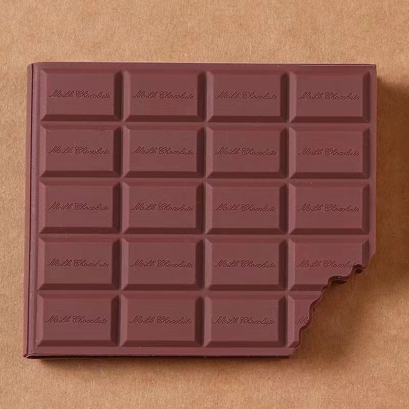 Fashion PVC chocolate cookie shaped notepad scented sticky notes.
