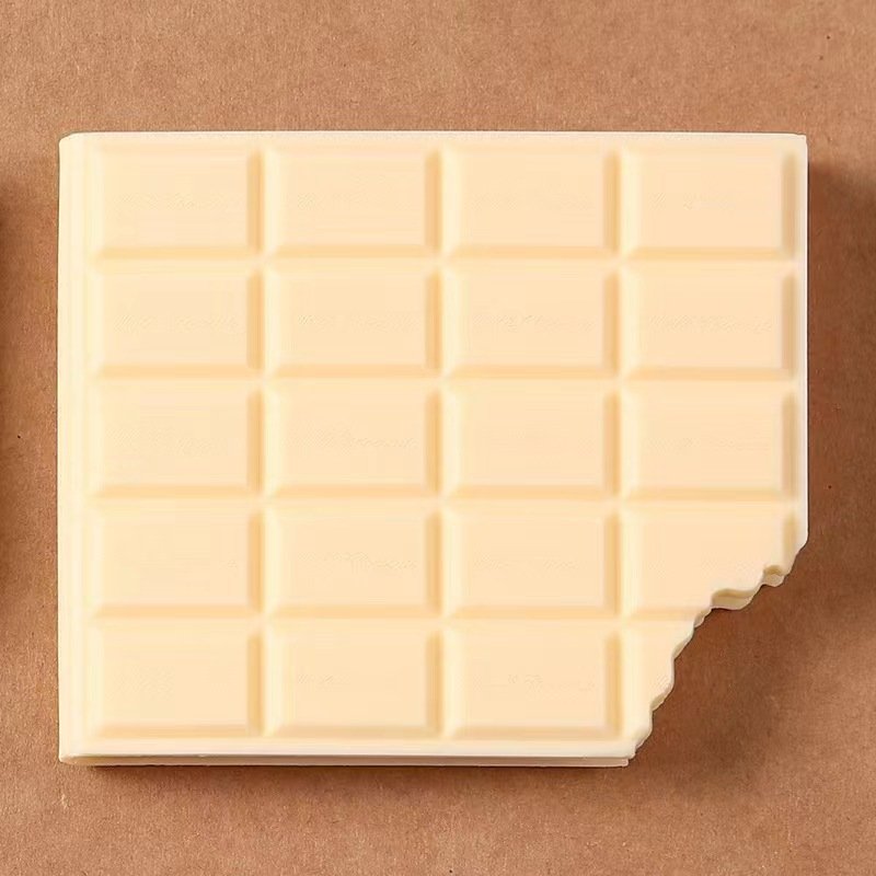 Fashion PVC chocolate cookie shaped notepad scented sticky notes.
