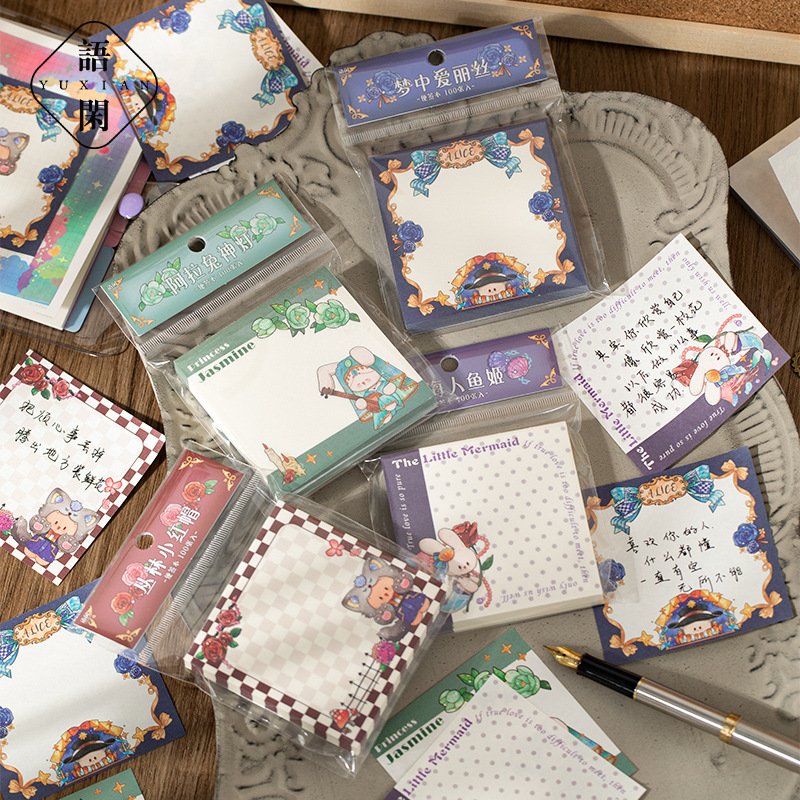 Memo Pad Notes Sticky Notes Notepad Kawaii Creative Stationery Made In China Wholesale