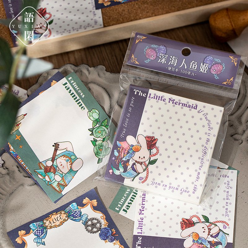 Memo Pad Notes Sticky Notes Notepad Kawaii Creative Stationery Made In China Wholesale