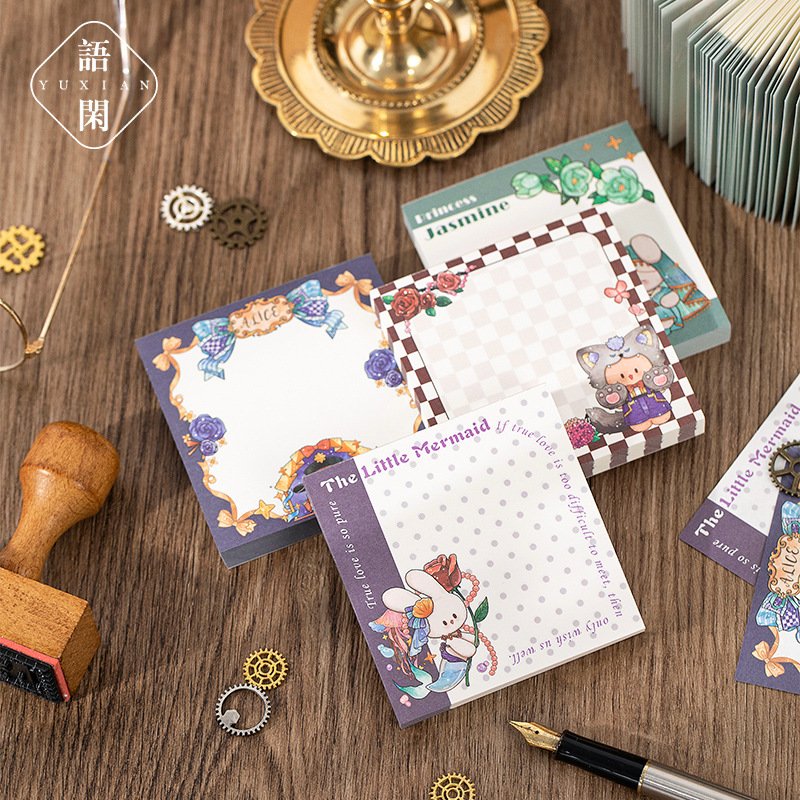 Memo Pad Notes Sticky Notes Notepad Kawaii Creative Stationery Made In China Wholesale