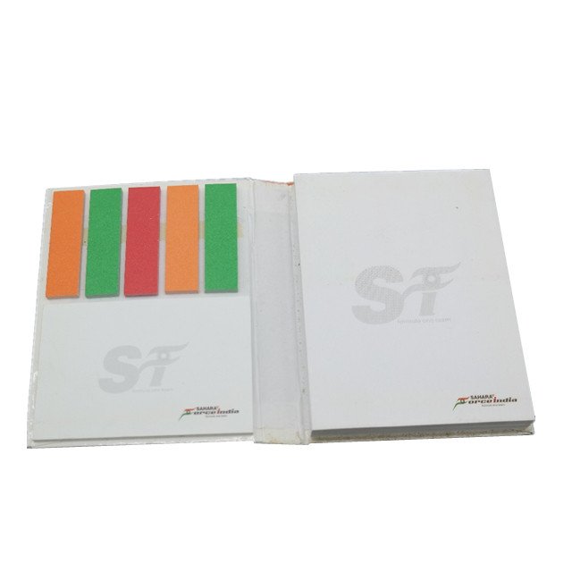 Oem Hard Cover Full Printed Self-adhesive Sticky Note Memo Pad for School