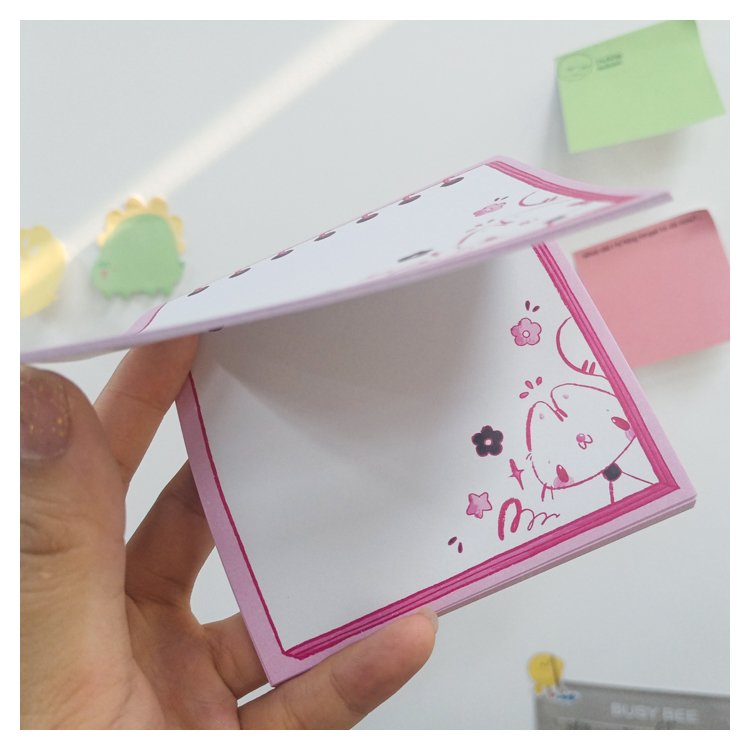 Hot sell self adhesive shopping list mini magnetic white 2024 cute gift office made of paper sticky notes