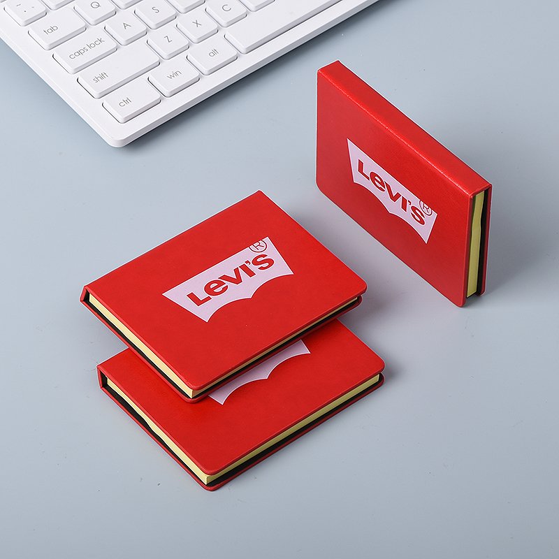 Promotional Custom Logo Printing Sticky Note Pad Small Notepads with Sticky Notes for Office