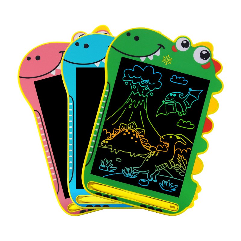 Drawing Graphics Tablet Cartoon Shape Colorful Screen Drawing Tablet 8.5inch Lcd Writing Tablet For Kids