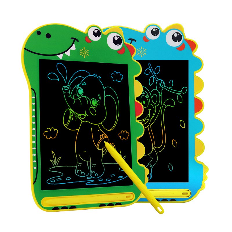 Drawing Graphics Tablet Cartoon Shape Colorful Screen Drawing Tablet 8.5inch Lcd Writing Tablet For Kids