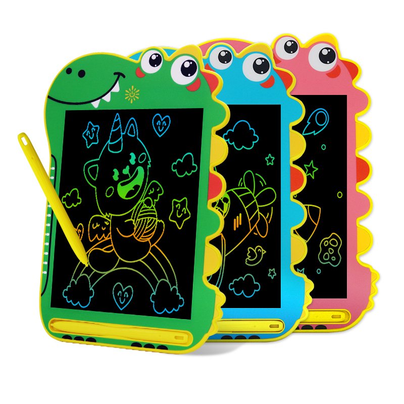 Drawing Graphics Tablet Cartoon Shape Colorful Screen Drawing Tablet 8.5inch Lcd Writing Tablet For Kids