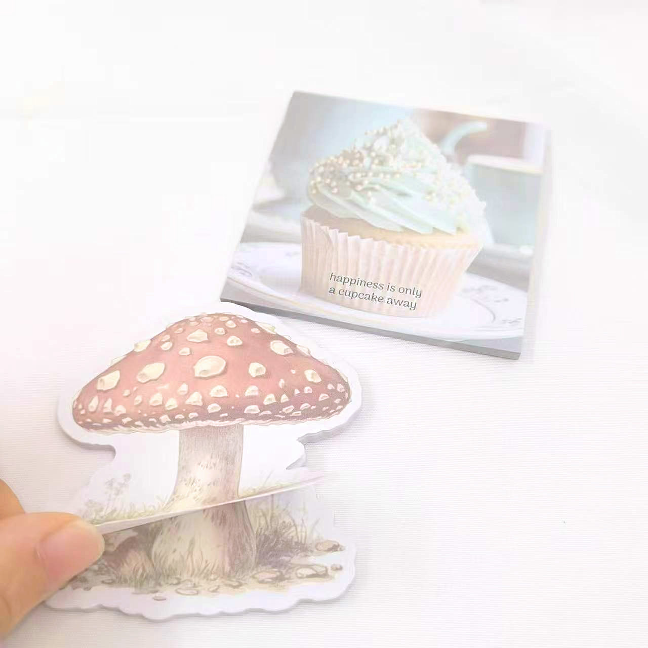 Custom Logo Printed notepad Fashion Lovely Cartoon Sticky Notes Customizable Square Memo Pad For Stationery note pads with logo