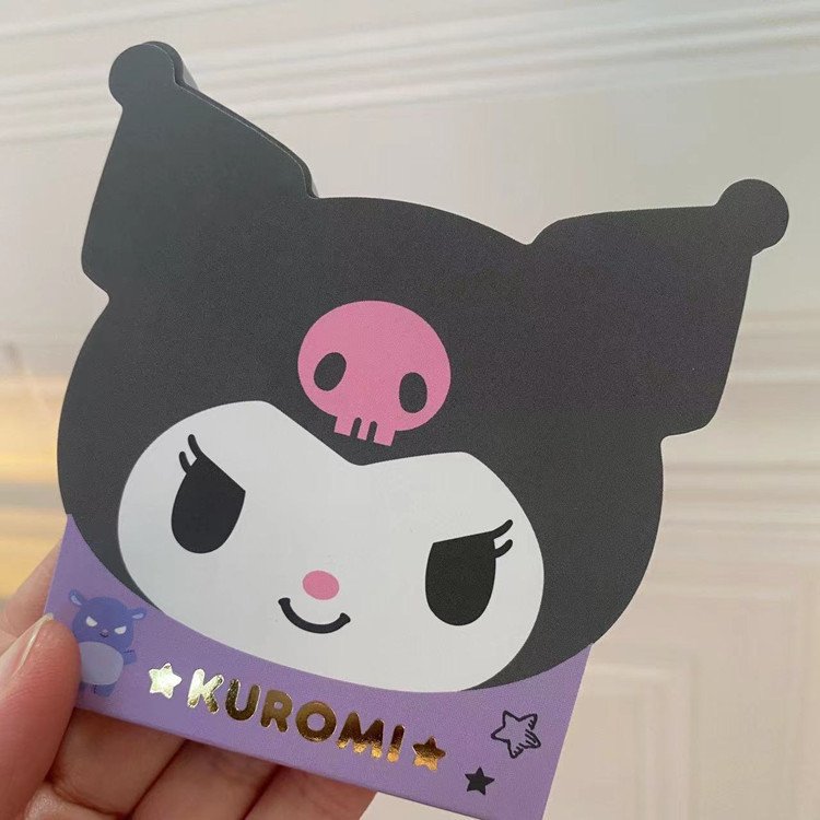 ST010 Wholesale kawaii Kuromi Melody notepad cartoon cute small Pochacco shape message book memo pads stationery