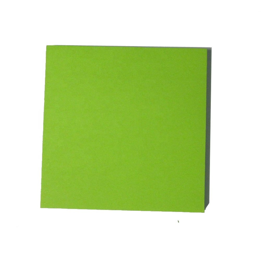 China factory wholesale office desktop 7.5 cm 3 inch square shaped self adhesive stick note cute memo pad custom sticky notes