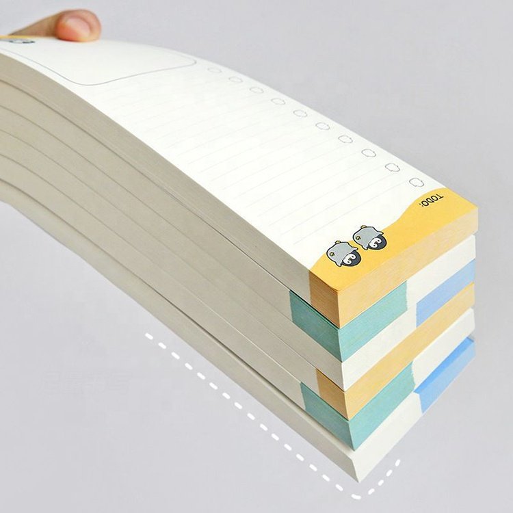 Manufacturer Reusable To Do List Kawaii Anime Sticky Notes Transparent Lined Custom Sticky Notes Paper Memopad