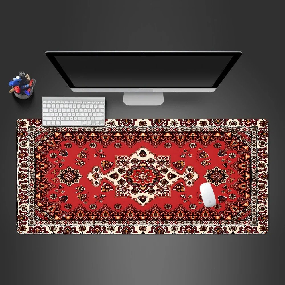Persian Carpet Gaming Accessories Mouse Mat Memo Pad Computer Desk Xxl Mouse Pads Large Mousepad Mice Extra Large for Bears Pc