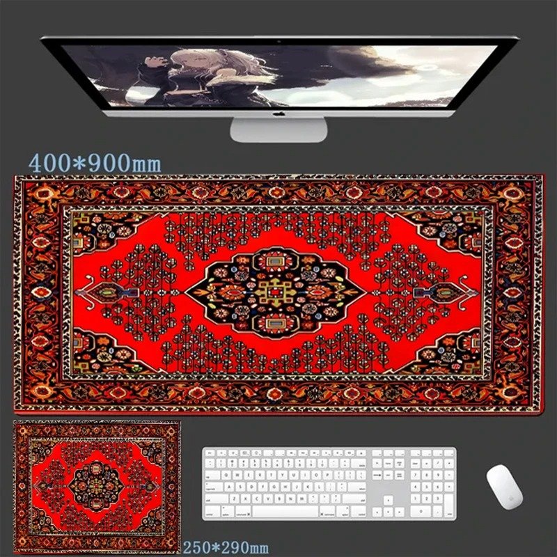 Persian Carpet Gaming Accessories Mouse Mat Memo Pad Computer Desk Xxl Mouse Pads Large Mousepad Mice Extra Large for Bears Pc