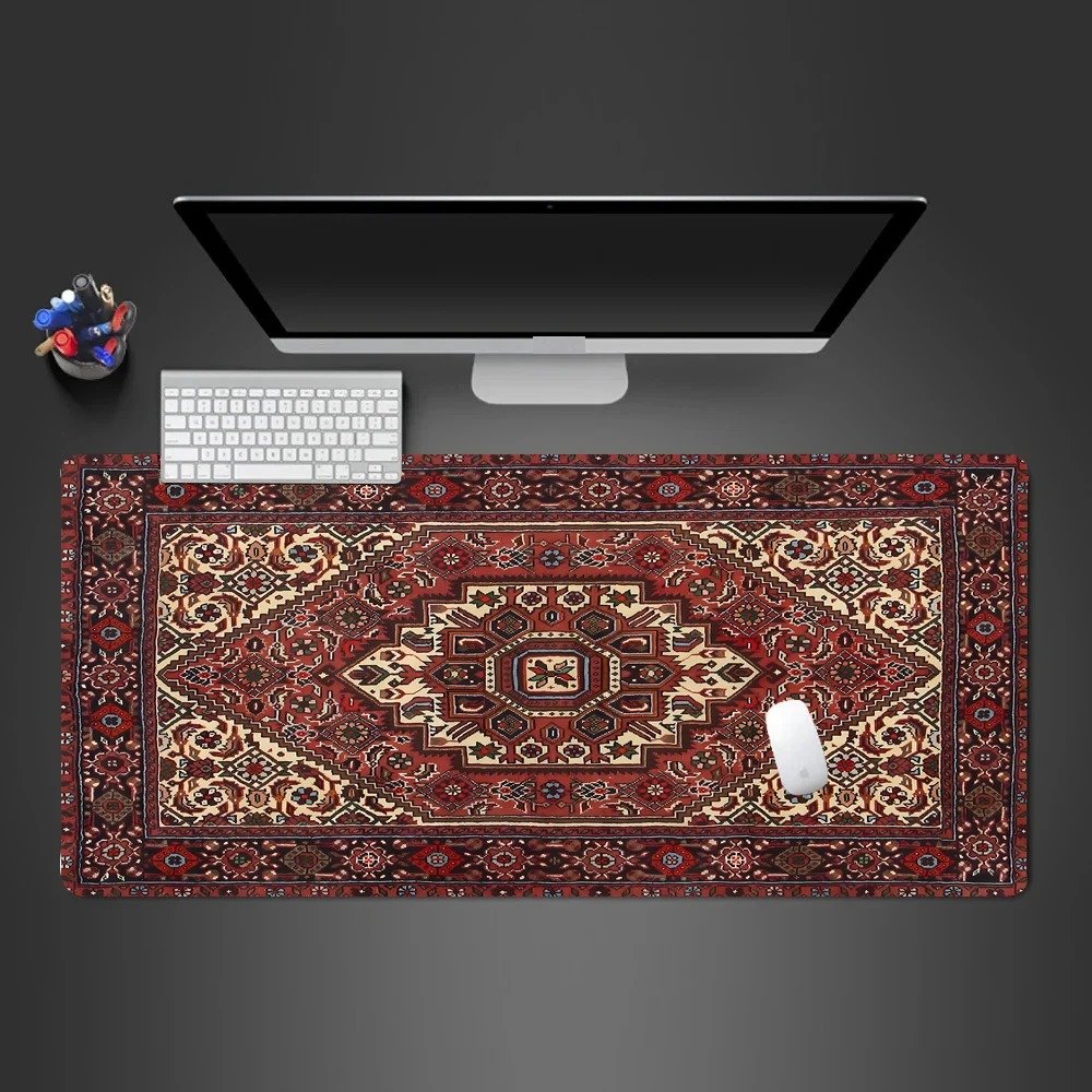 Persian Carpet Gaming Accessories Mouse Mat Memo Pad Computer Desk Xxl Mouse Pads Large Mousepad Mice Extra Large for Bears Pc