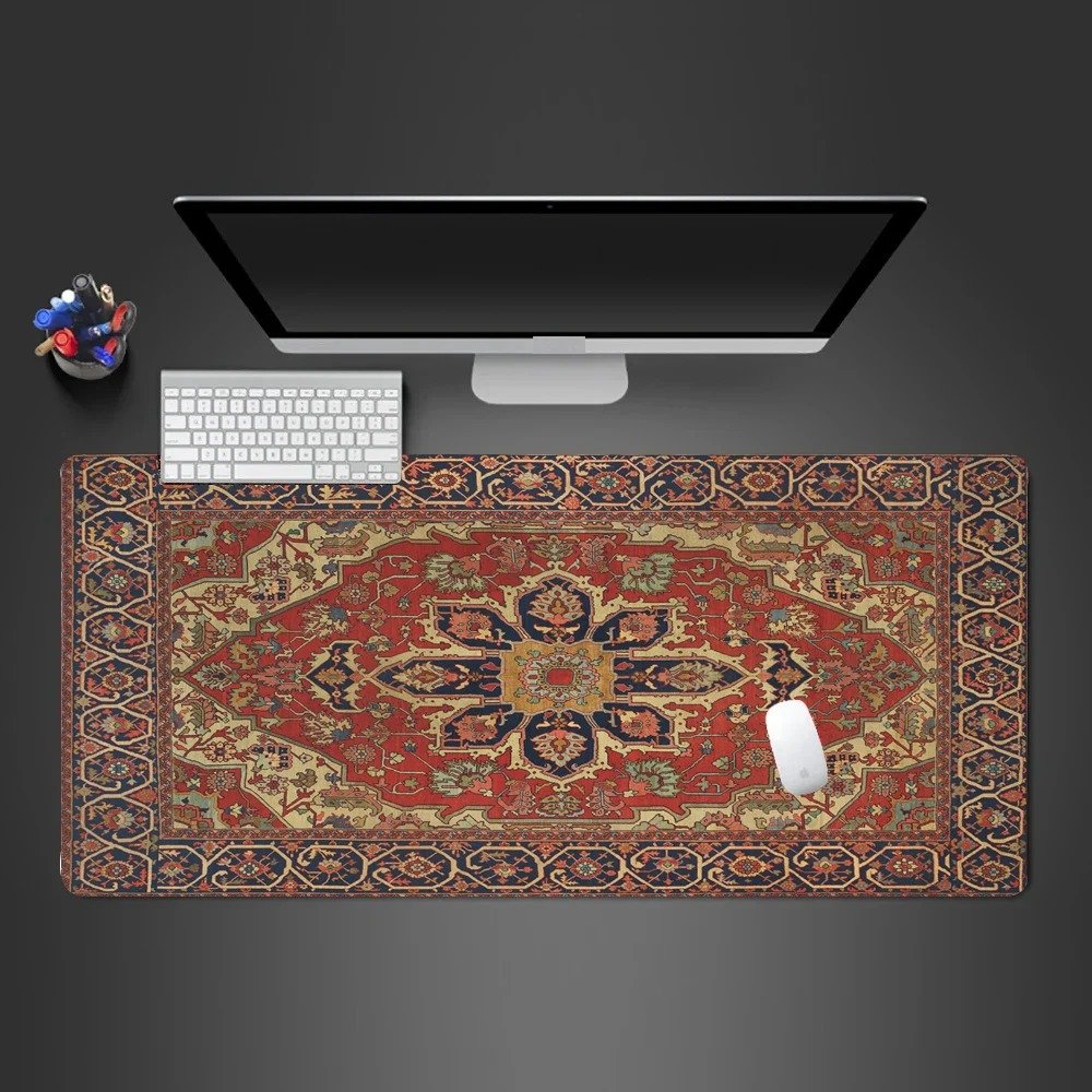 Persian Carpet Gaming Accessories Mouse Mat Memo Pad Computer Desk Xxl Mouse Pads Large Mousepad Mice Extra Large for Bears Pc