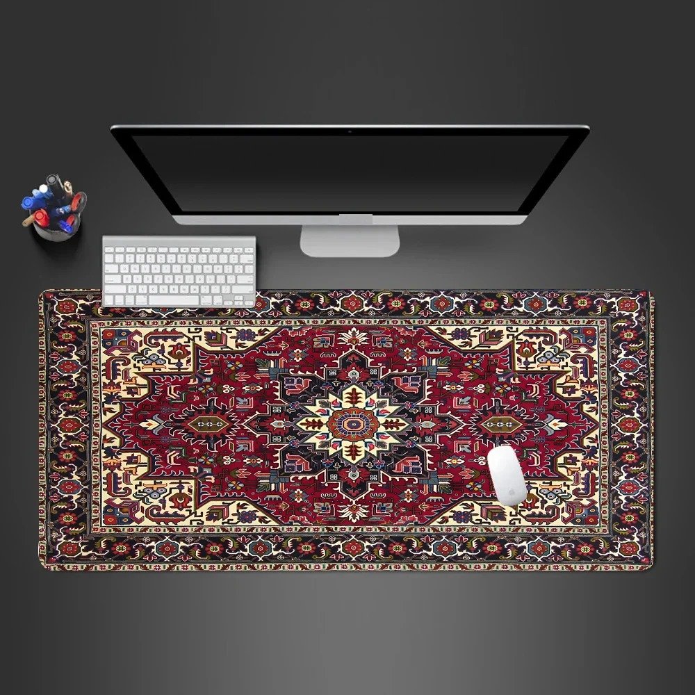 Persian Carpet Gaming Accessories Mouse Mat Memo Pad Computer Desk Xxl Mouse Pads Large Mousepad Mice Extra Large for Bears Pc