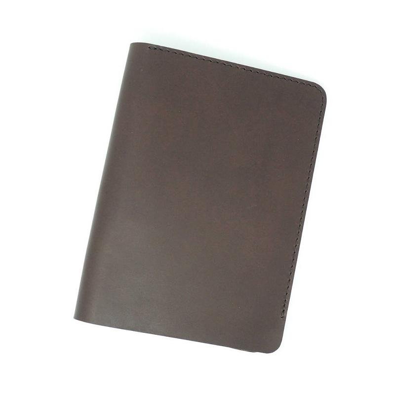 Real cow leather custom memo pad with pen holder supplier leather portfolio folder laptop bag tablet sleeve notepad cover case