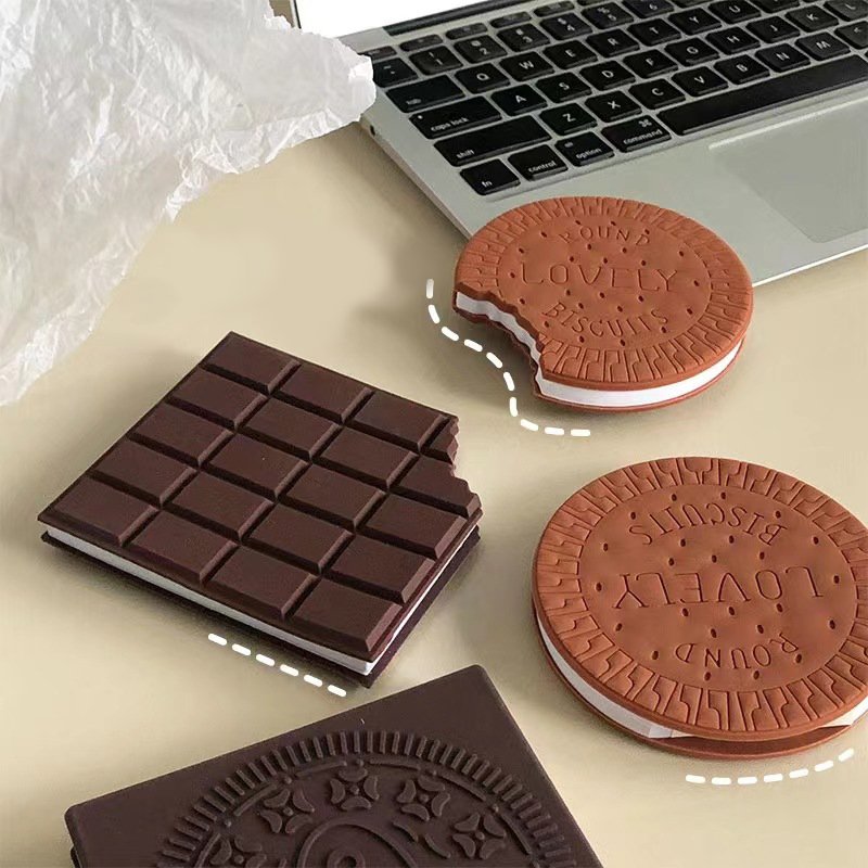 Stationery Convenient Stationery Chocolate Memo Pad DIY Cover Notepad